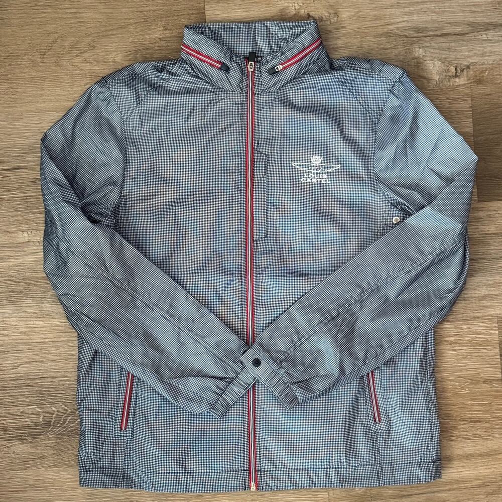 Louis Castel golf  windbreaker jacket hooded mens size 100 US M